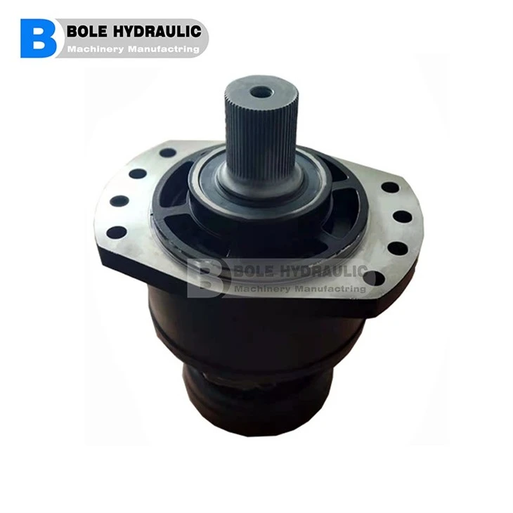 FMCR-A FMCR3A FMCR5A FMCR10A Double Speed / Single Speed Radial Piston Shaft Motors For Skid Steer Loader
